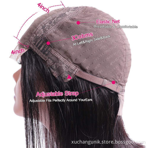 Body Wave Short Bob Lace Front Wig Human Hair Wigs For Black Women, Body Wave Lace Front Wig, Brazilian Hair Wigs With Baby Hair